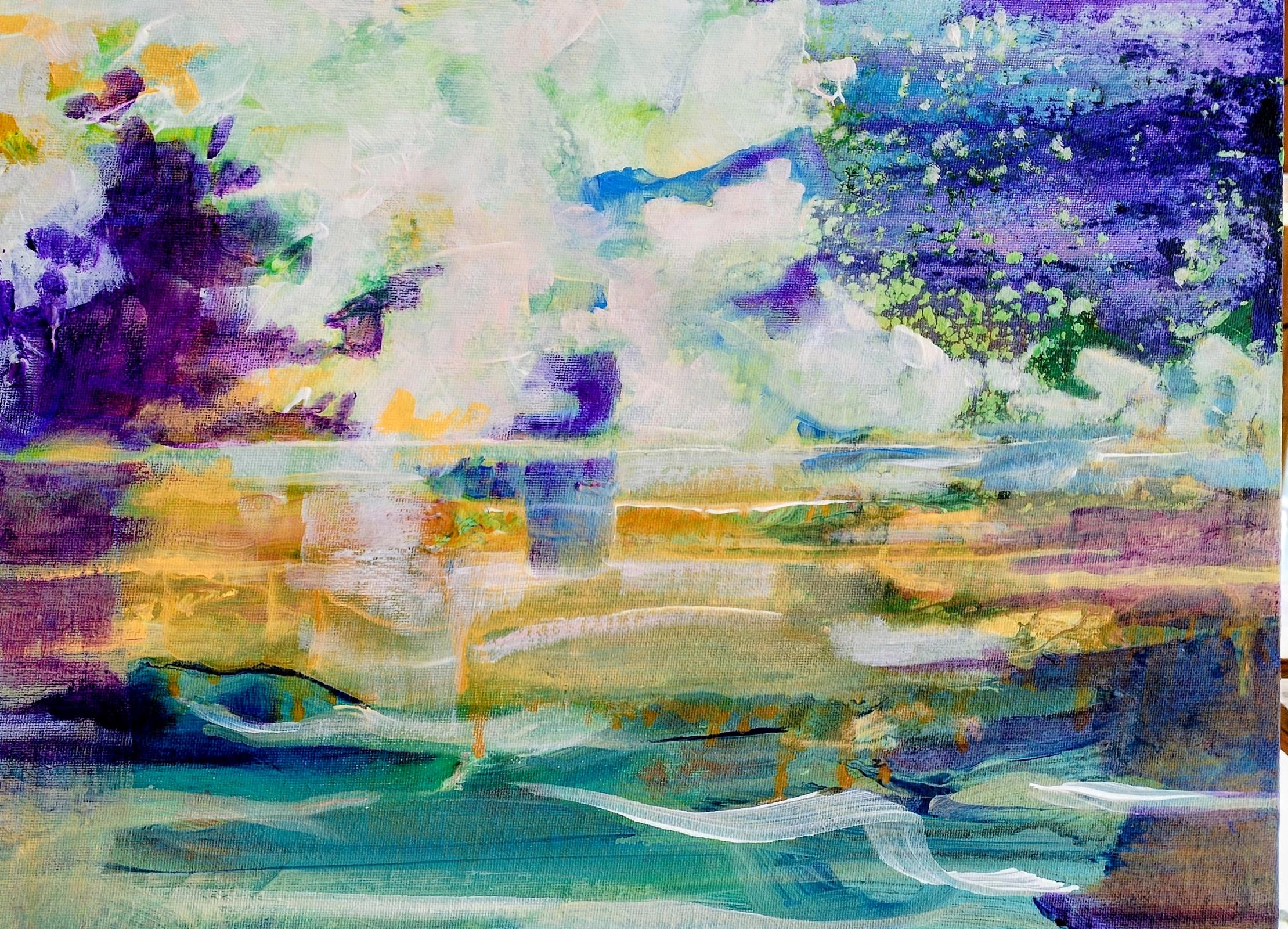 Seascape with storm clouds